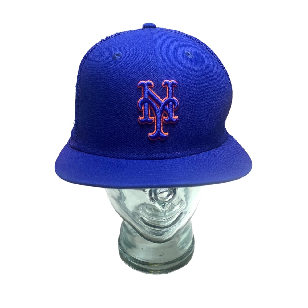 New York Mets New Era Fitted Mesh Hat 7 1/2